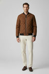 Caurelle | Men’s Quilted Bomber Winter Jacket – Warmth in Every Layer