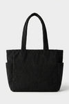 Women's Spacious Corduroy Tote Shoulder Bag