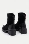 Women’s Winter Chunky Block Heel Suede Ankle Boots