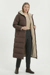 Caurelle | Women’s Long Puffer Coat – Timeless Warmth with Modern Grace