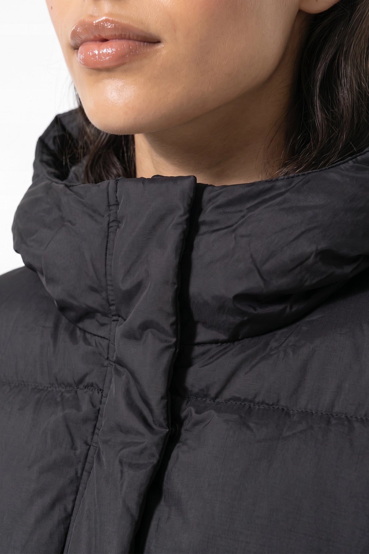 Women's Winter Warm Puffer Jacket with Adjustable Drawstring Waist
