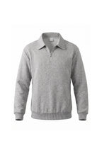 Men's Winter Comfortable Textured Knit Polo Jumper Quarter Zip