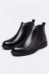 Men's Easy Wear Chelsea Boots with Low Block Heel