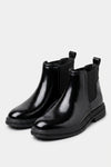 Men’s Easy On Leather Chelsea Boots Rounded Toe