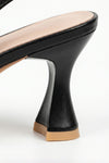 Caurelle | Women’s Slip-On Glossy Leather Look Heels Formal Everyday Wear
