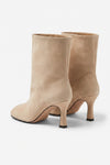 Women's Winter Versatile Slip On Round Toe Suede Ankle Boots