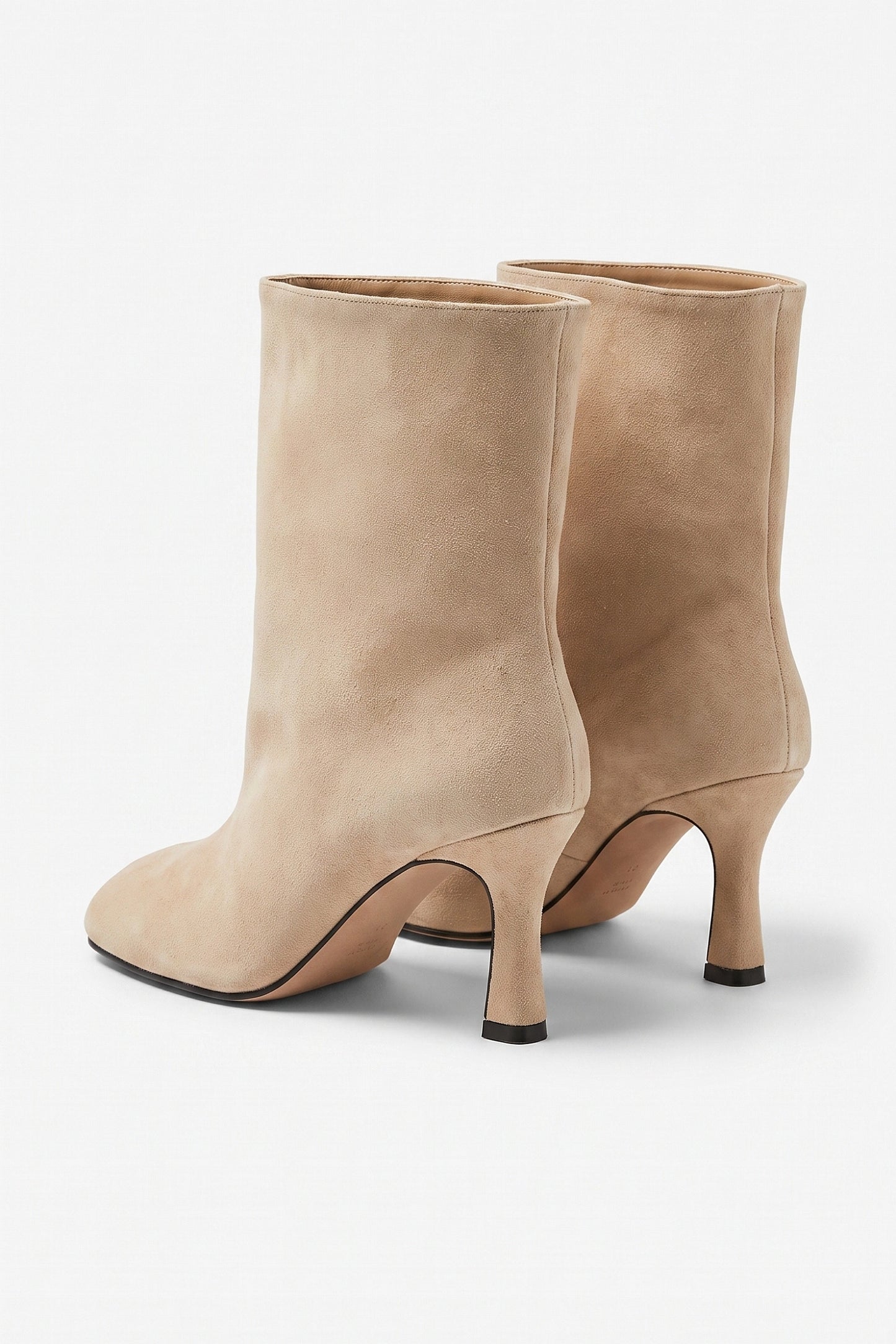 Women's Winter Versatile Slip On Round Toe Suede Ankle Boots
