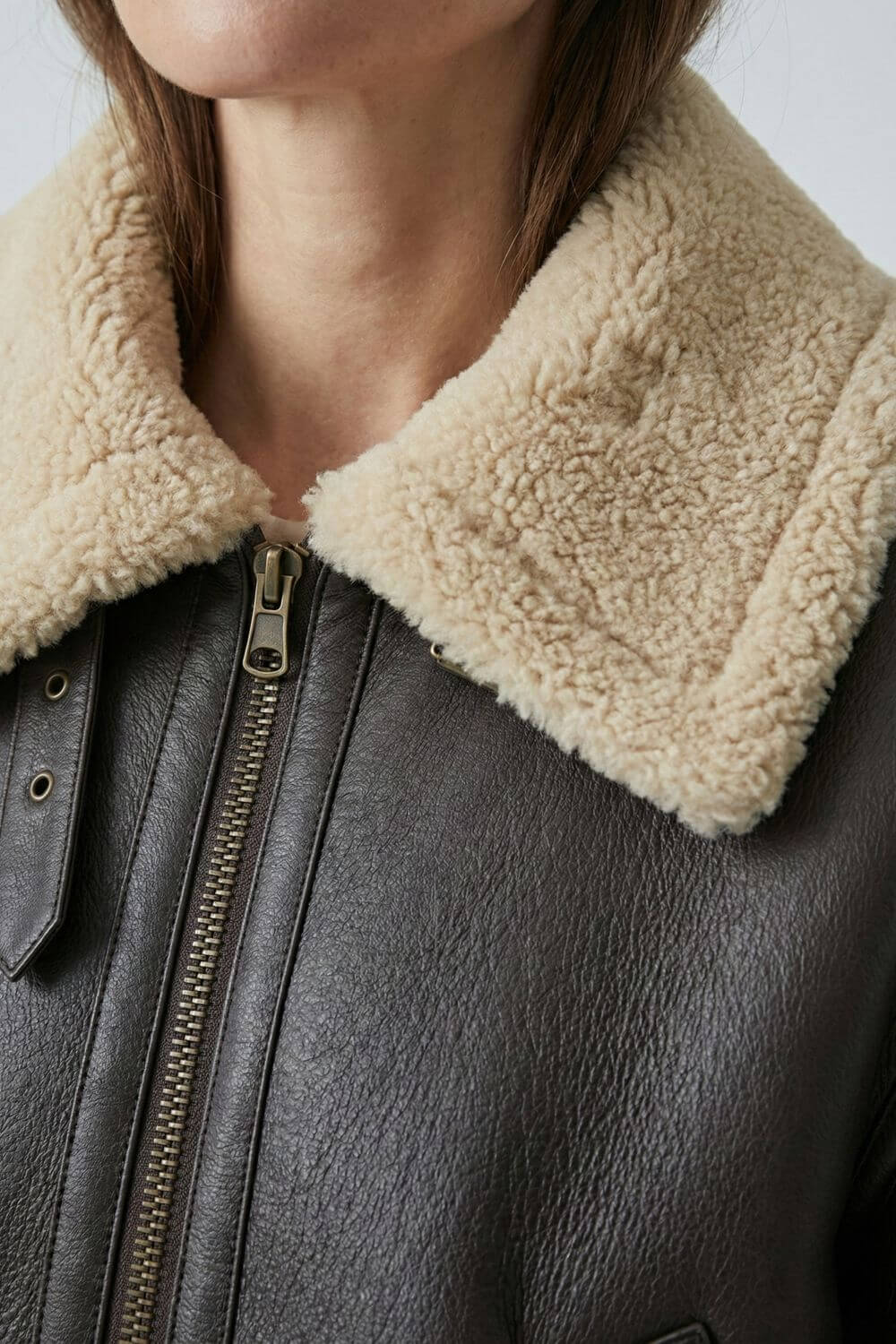 Caurelle | Women’s Elegant Faux Fur Lapel Jacket