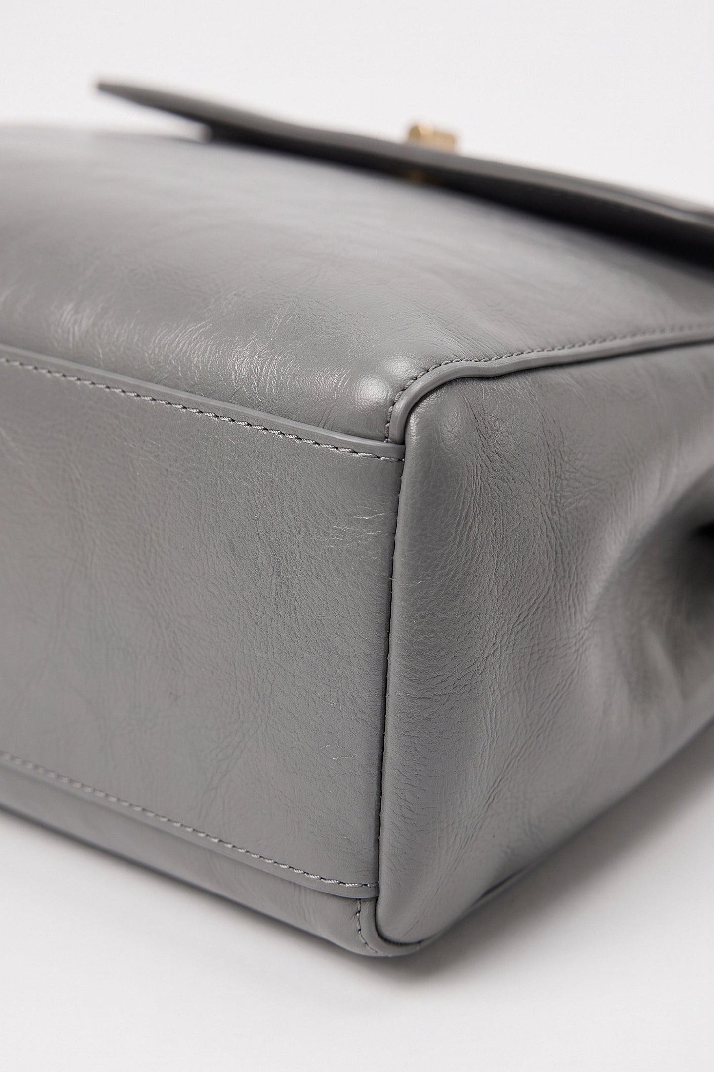 Women's Versatile Genuine Leather Satchel Crossbody Bag with Top Handle