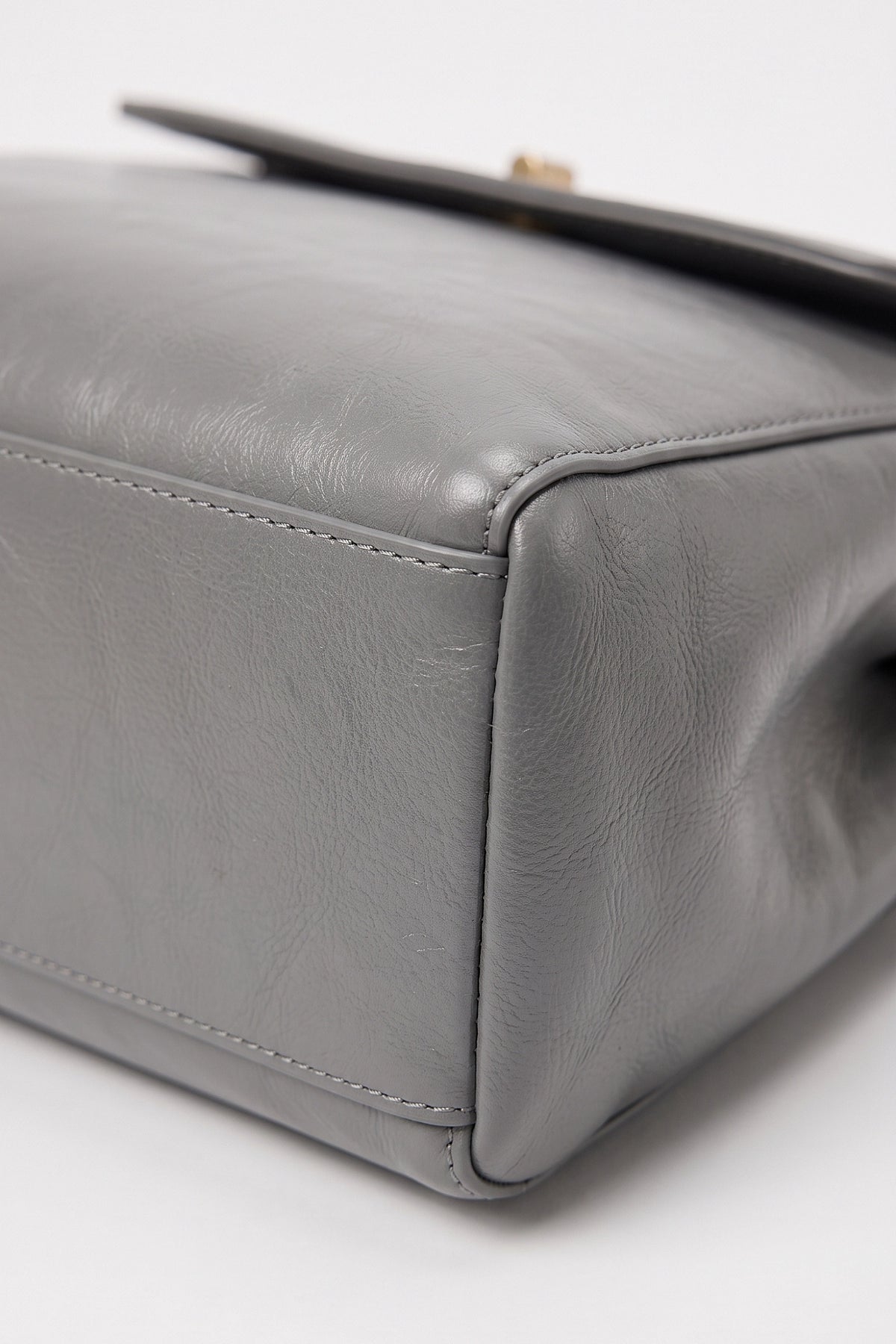 Women's Versatile Genuine Leather Satchel Crossbody Bag with Top Handle