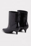 Women's Winter Elegant Leather Ankle Boots with Pointed Toe