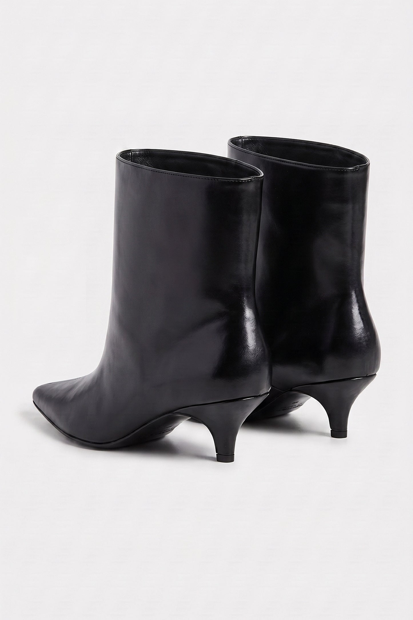 Women's Winter Elegant Leather Ankle Boots with Pointed Toe
