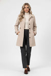 Caurelle | Women’s Elegant Buttoned Winter Coat
