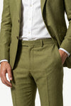 Caurelle | Men’s Linen Style Suit Classic Casual Elegance