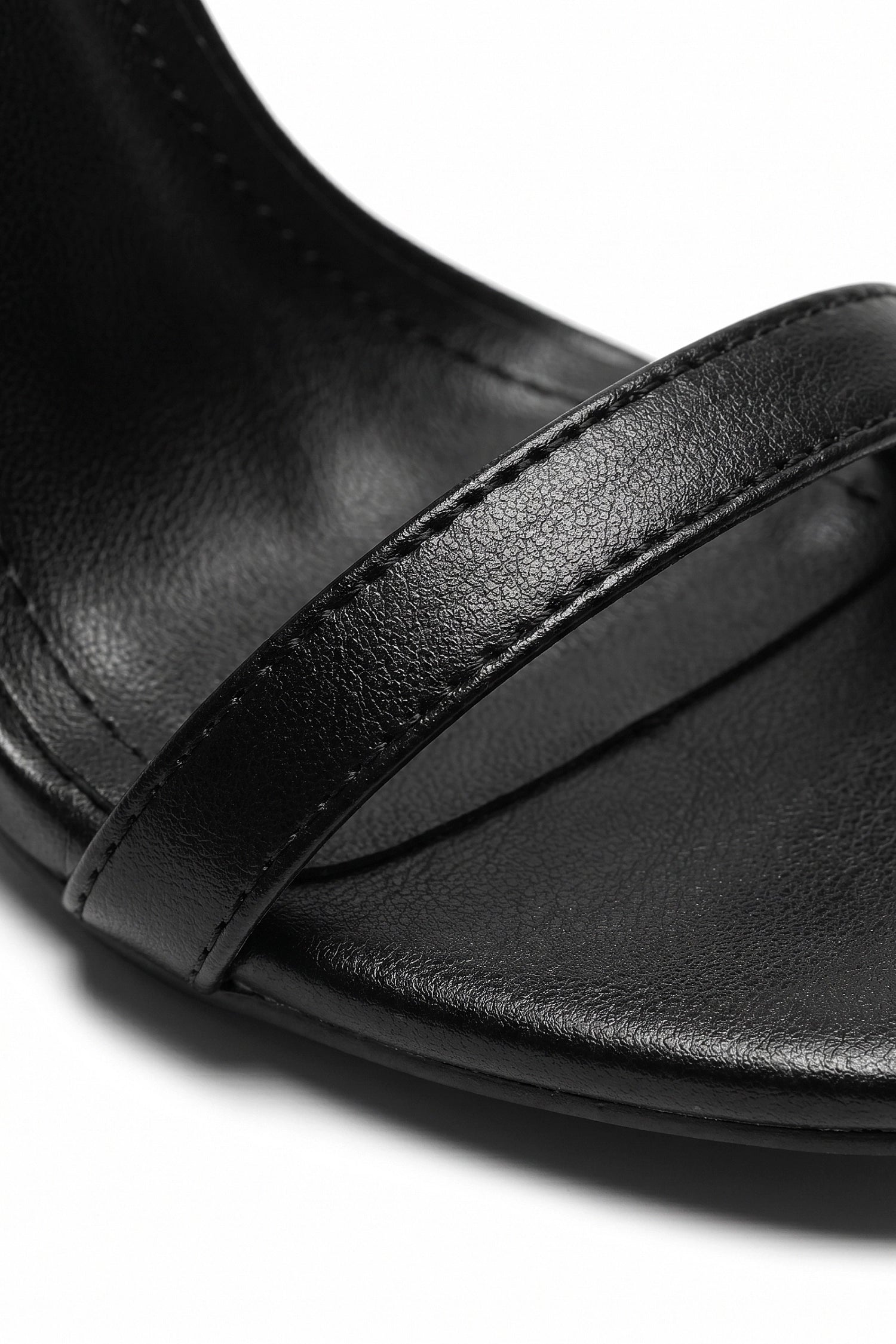 Caurelle | Women’s Open Toe Black High Heels Cut-Out Evening Elegance