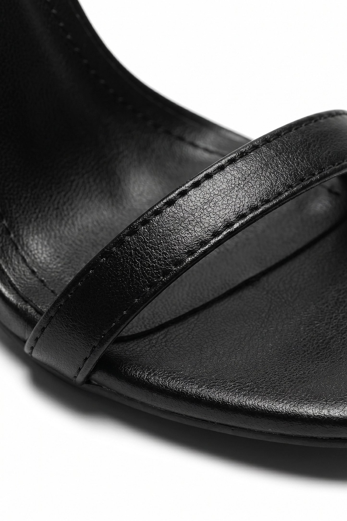 Caurelle | Women’s Open Toe Black High Heels Cut-Out Evening Elegance