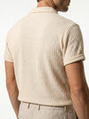 Caurelle | Men’s Jacquard Knit Polo Shirt
