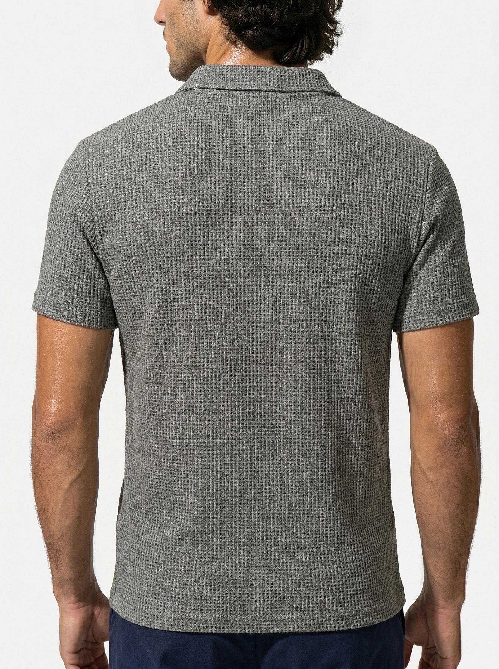 Caurelle | Men’s Plus Size Half-Button Polo Shirt
