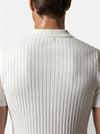 Caurelle | Men’s Textured Knit Polo Shirt