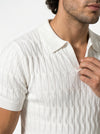Caurelle | Men’s Short-Sleeve Knitted Polo Shirt