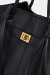 Women's Spacious Leather Shoulder Tote Bag