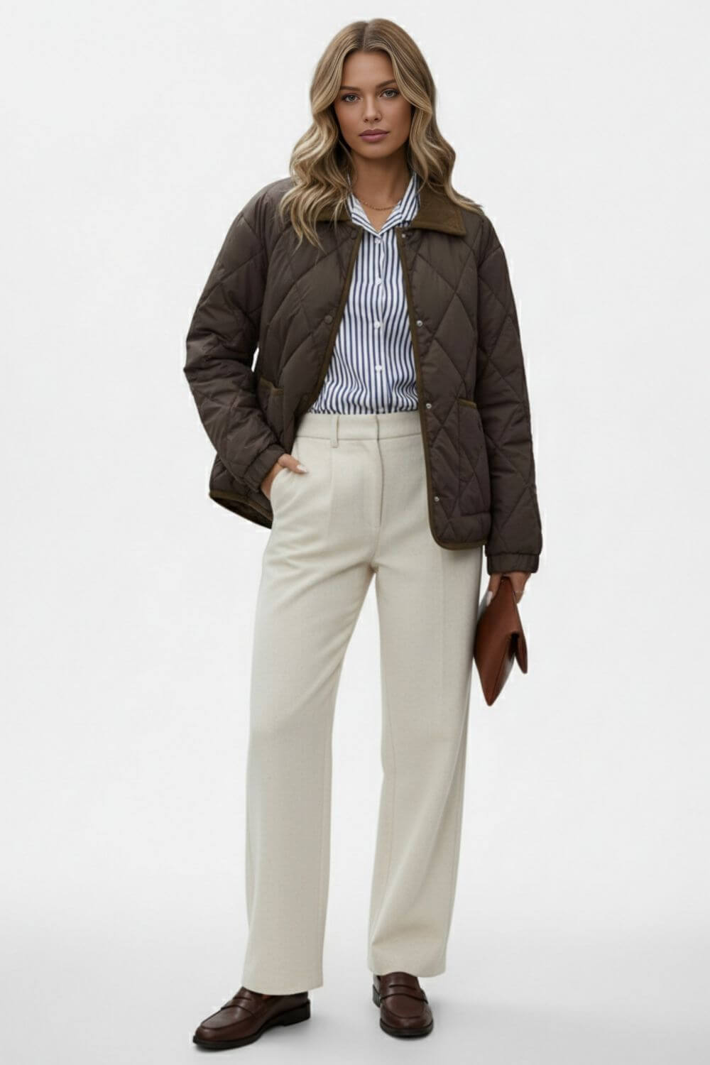 Caurelle | Women’s Quilted Jacket – Effortless Warmth with Modern Refinement