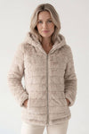Caurelle | Women’s Faux Fur Fleece Puffer Jacket