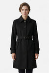 Caurelle | Women’s Refined Belted Long Coat