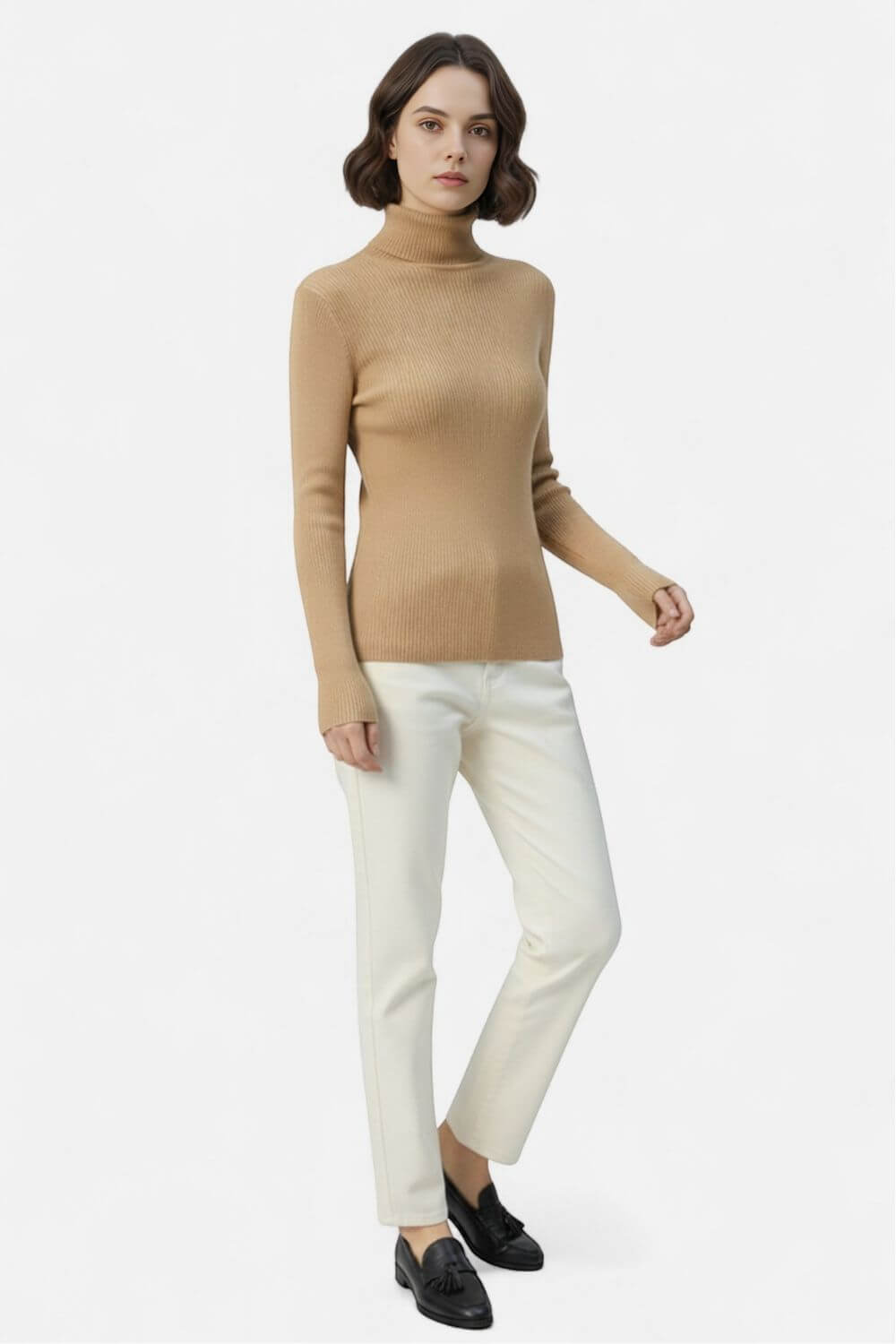 Caurelle | Women’s Turtleneck Jumper – Modern Warmth with Timeless Grace