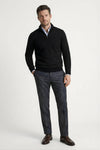 Caurelle | Men's Classic Half‑Zip Knit Jumper