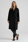 Caurelle | Women’s Long Wool Coat with Lapel Collar