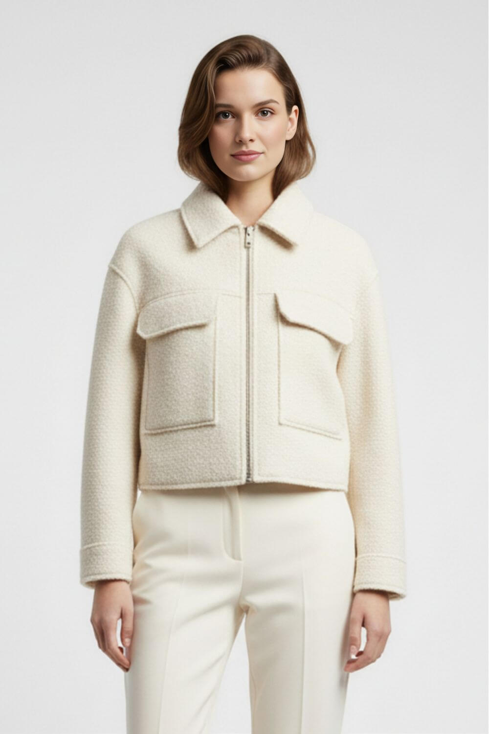 Caurelle | Women’s Cropped Tweed Jacket