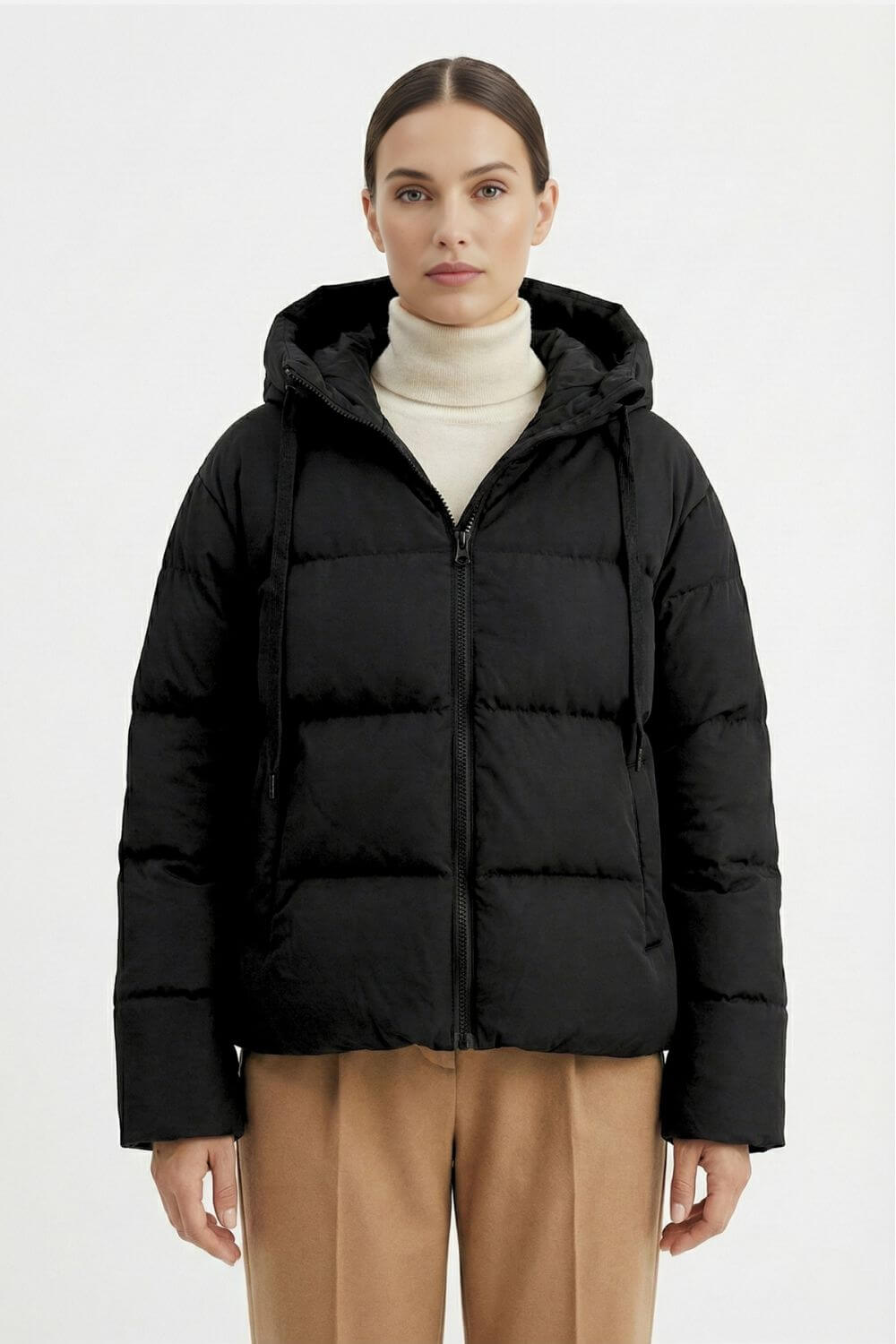 Caurelle | Women’s Padded Black Puffer Jacket