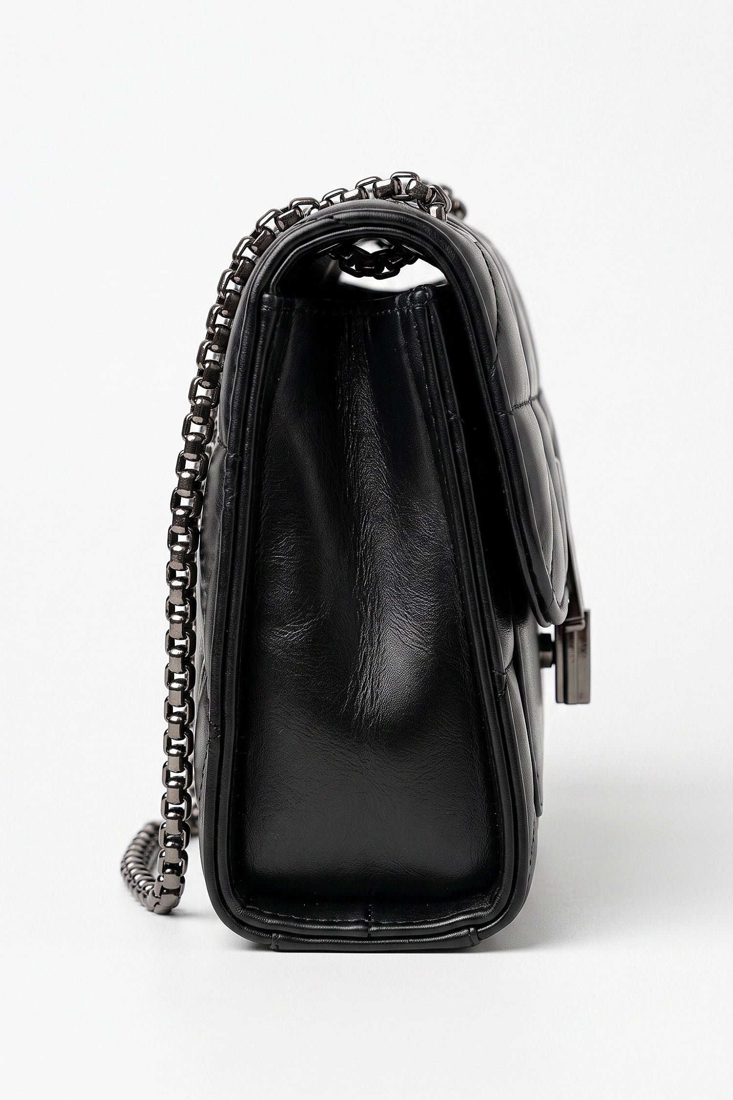 Women's Lightweight Quilted Chain Crossbody Shoulder Bag
