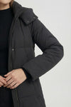 Caurelle | Women’s Long Puffer Coat - Hooded Winter Outerwear