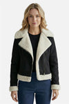 Caurelle | Women’s Faux Fur Suede Teddy Jacket
