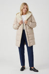 Caurelle | Women's Long Plush Puffer Coat