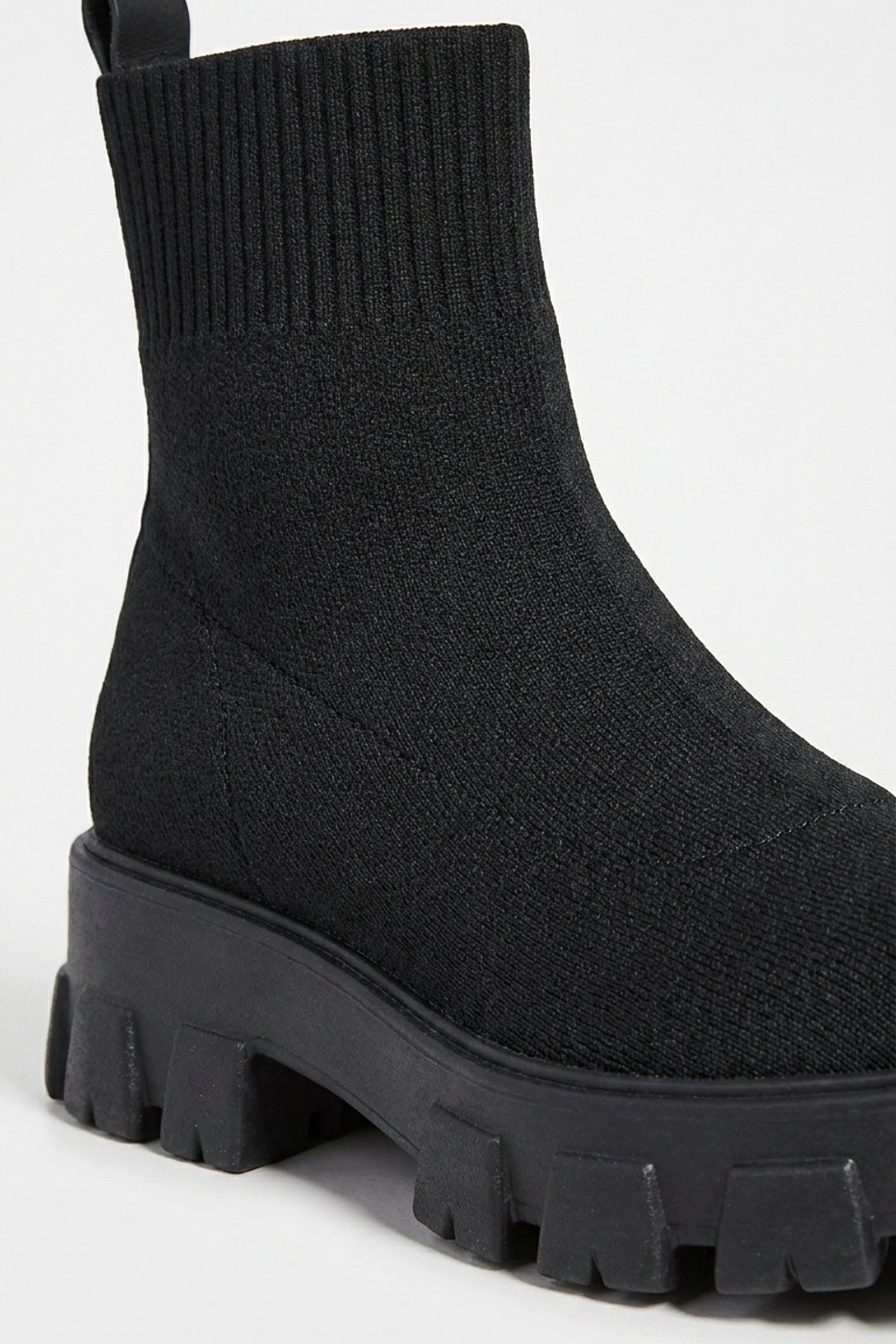 Women's Winter Easy Wear Sock Ankle Boots with Chunky Platform Sole