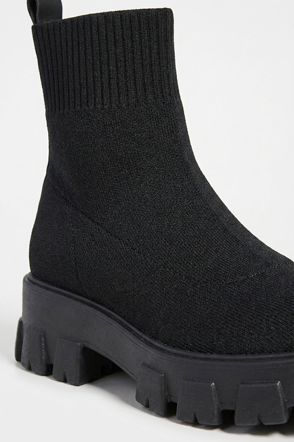 Women's Winter Easy Wear Sock Ankle Boots with Chunky Platform Sole