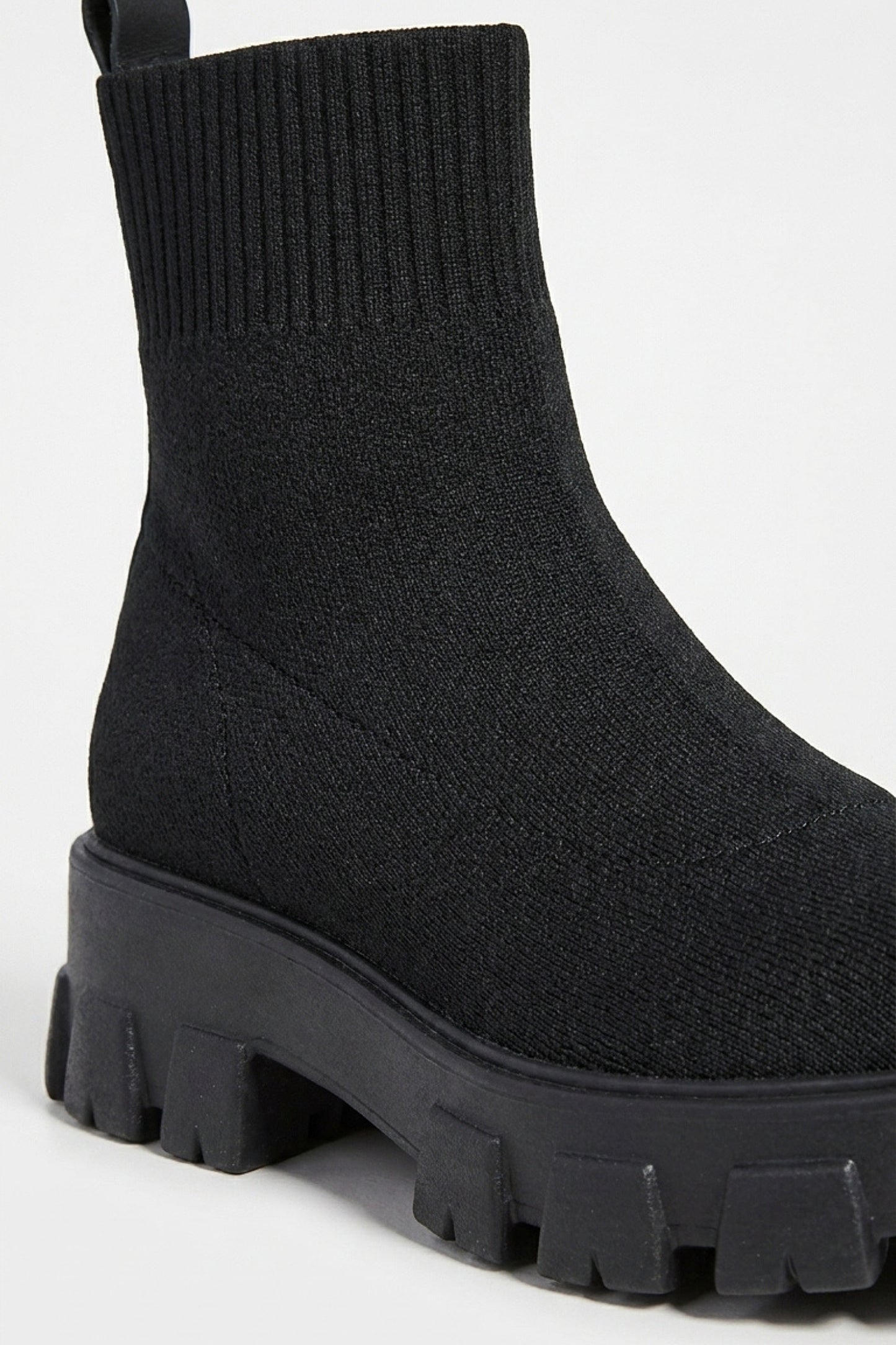 Women's Winter Easy Wear Sock Ankle Boots with Chunky Platform Sole