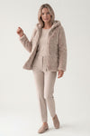 Caurelle | Women’s Faux Fur Fleece Puffer Jacket