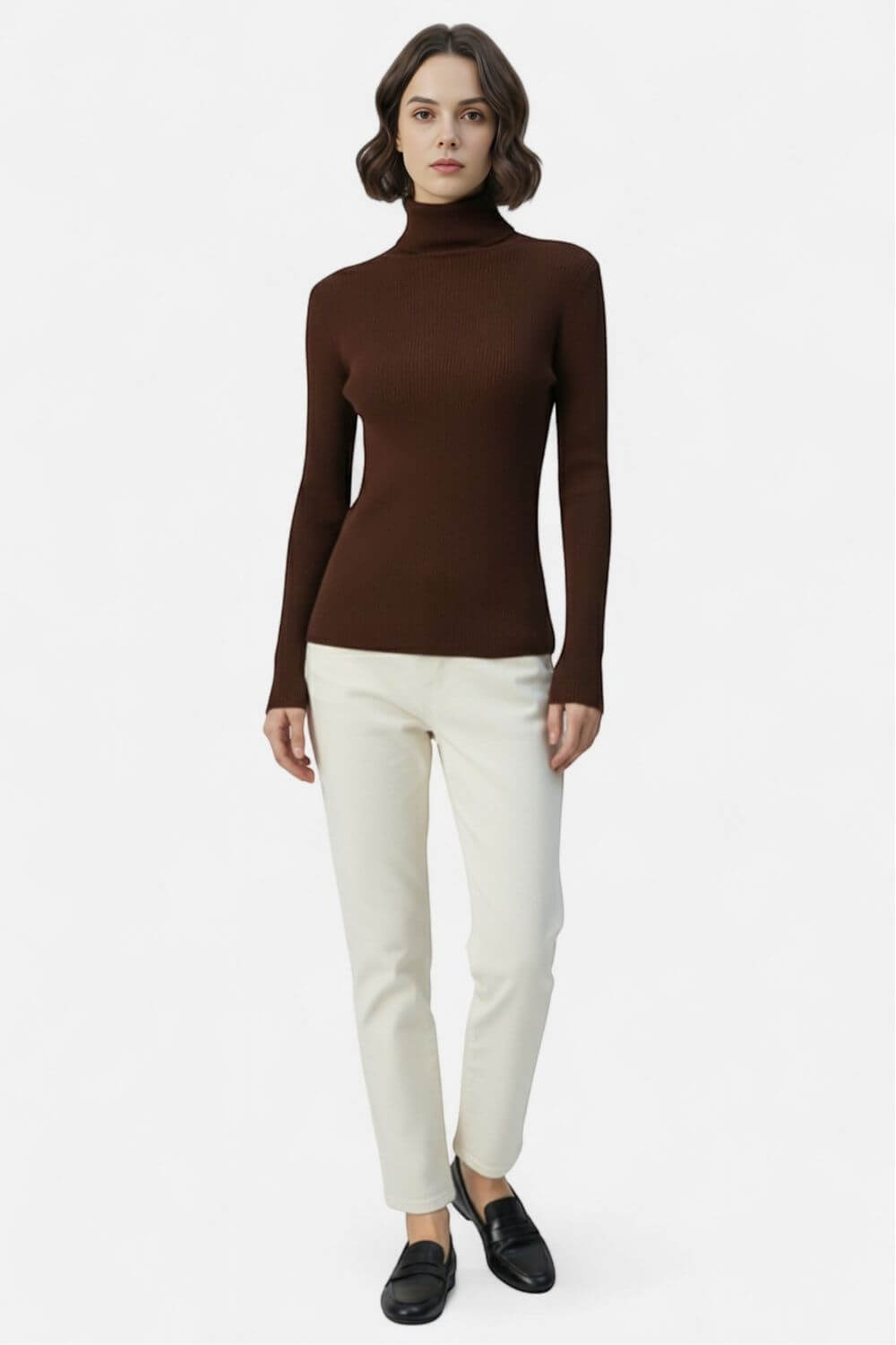 Caurelle | Women’s Turtleneck Jumper – Modern Warmth with Timeless Grace