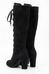 Women's Winter Lace Up Suede Warm Knee High Boots