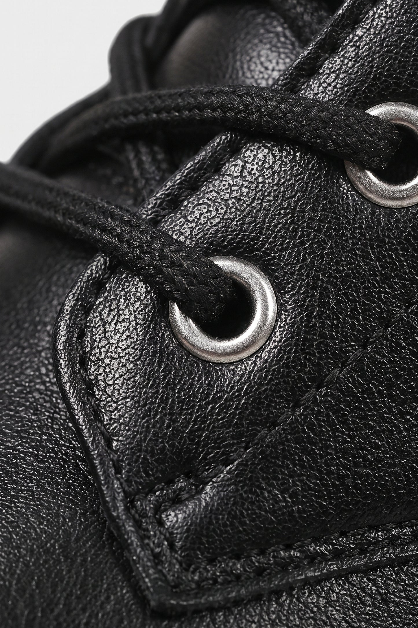 Women’s Winter Lace Up Side Zip Black Ankle Boots
