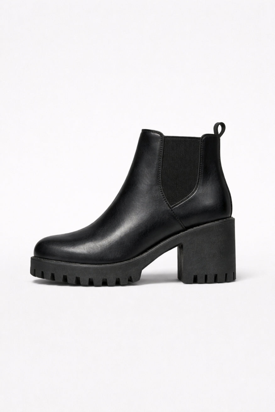 Caurelle | Women’s Ankle Boots – Thick-Soled Chunky Heel