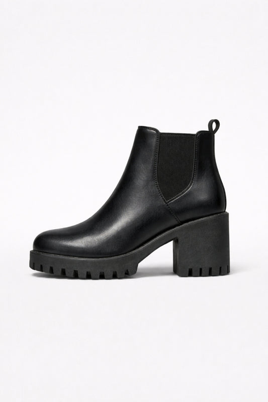Caurelle | Women’s Ankle Boots – Thick-Soled Chunky Heel