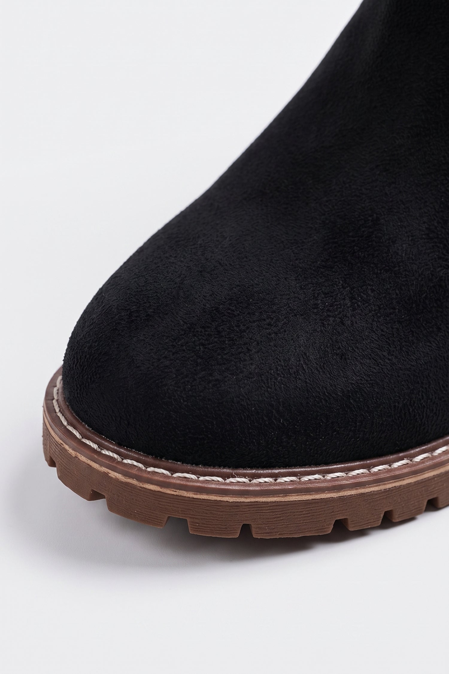 Women’s Winter Versatile Suede Ankle Boots with Buckle Strap