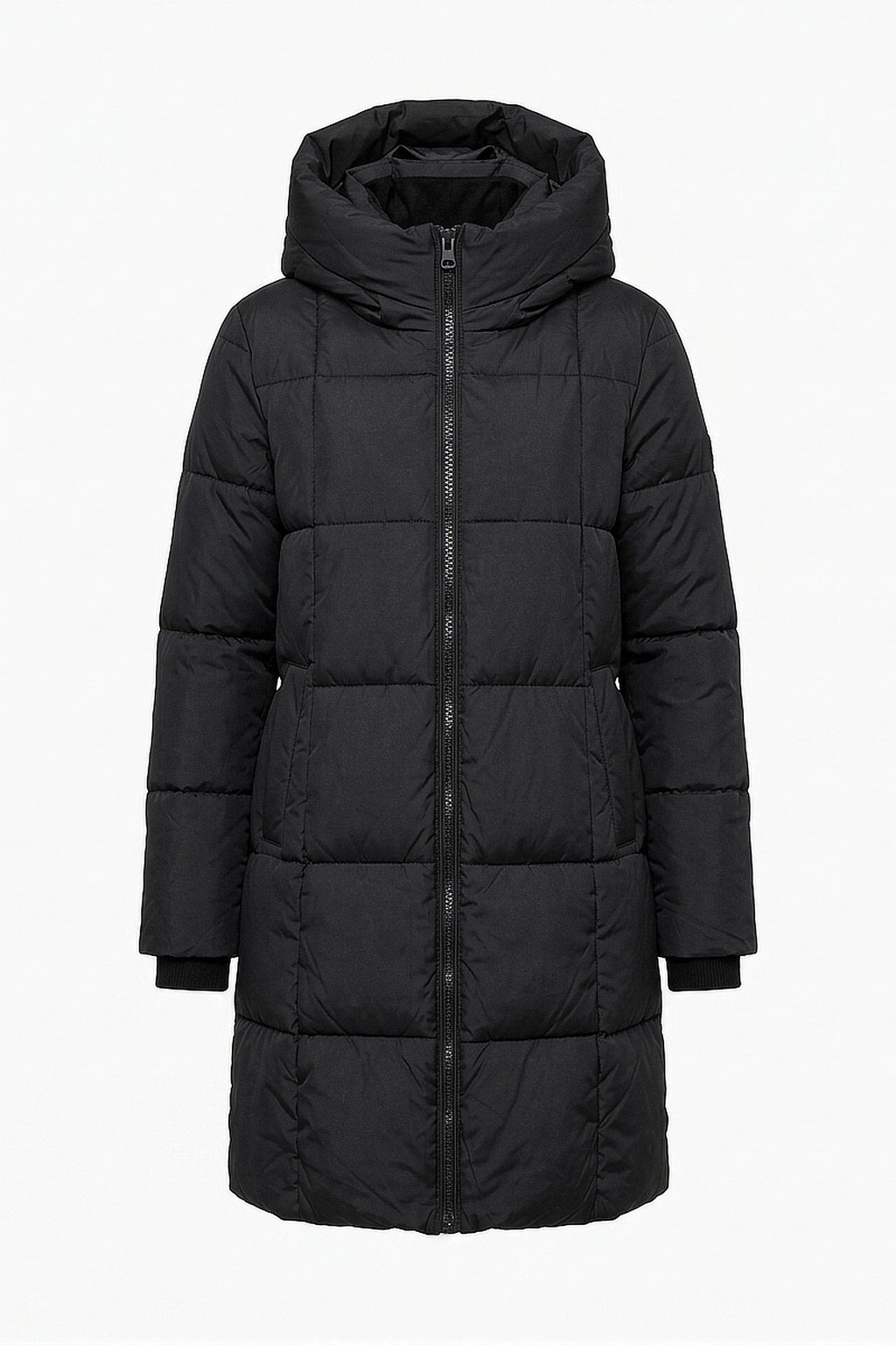 Women’s Winter Warm Longline Puffer Coat with Hood