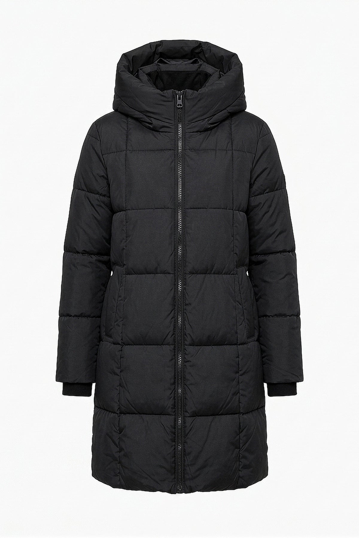Women’s Winter Warm Longline Puffer Coat with Hood