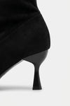 Women's Winter Easy Wear Pointed Toe Stiletto Suede Ankle Boots